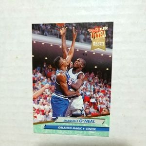 1992 - 1993 Fleer Ultra Shaquille O'Neal Orlando Magic #328 Basketball C…